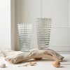 Glass bottle, crystal glass vase, transparent thickened wholesale, hydroponic flower arrangement, large creative living room decoration vase 161334373 Specification image